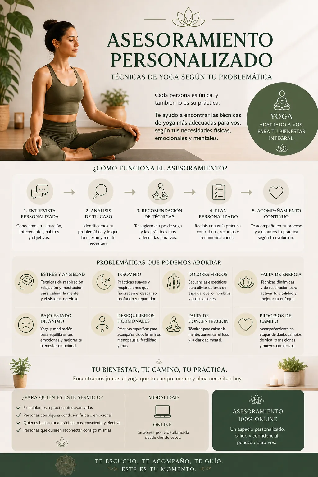Asesoramiento de la mejor técnica de yoga para ti.