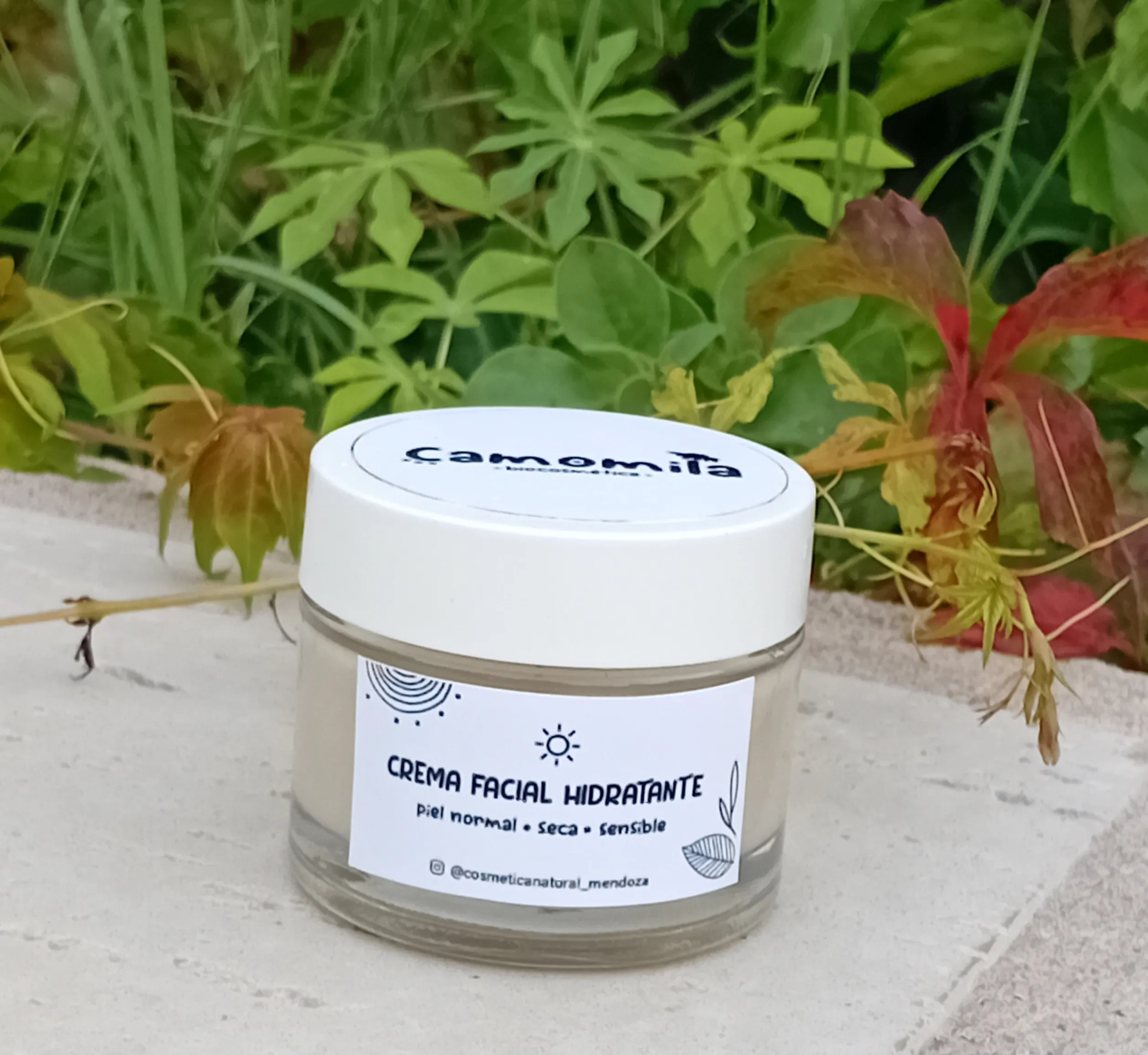 Crema Facial hidratante Camomila