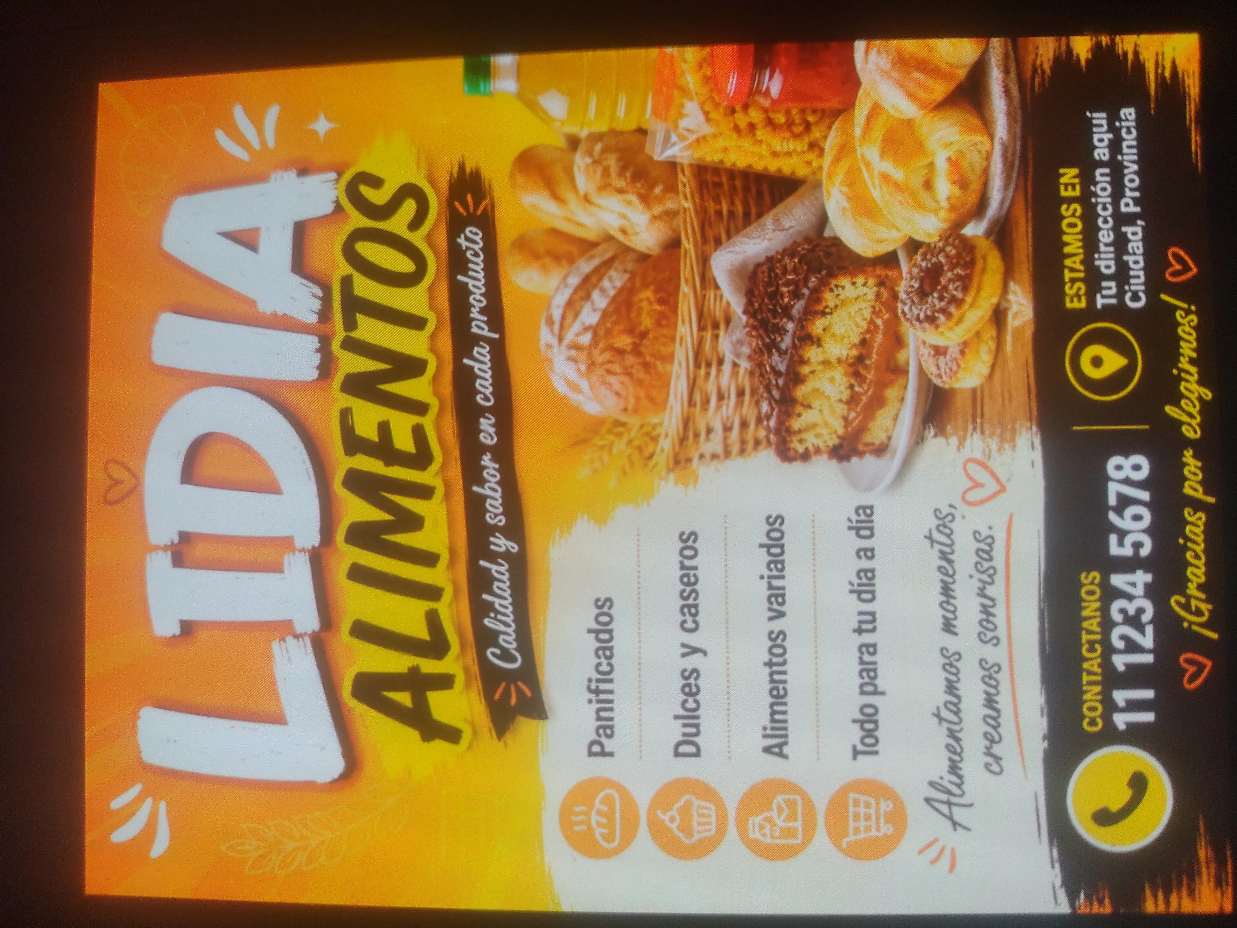 Lidia alimentos
