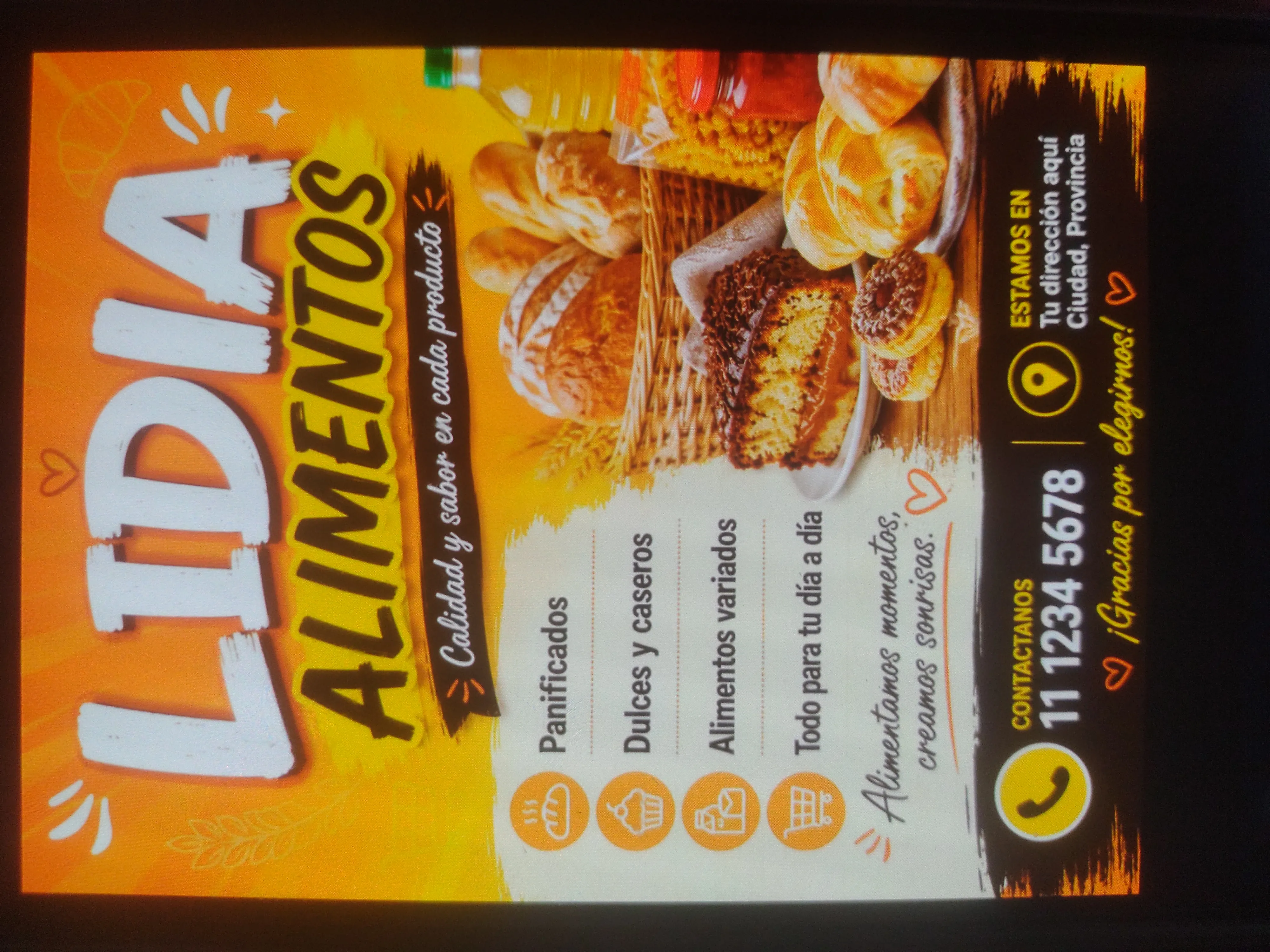 Lidia alimentos