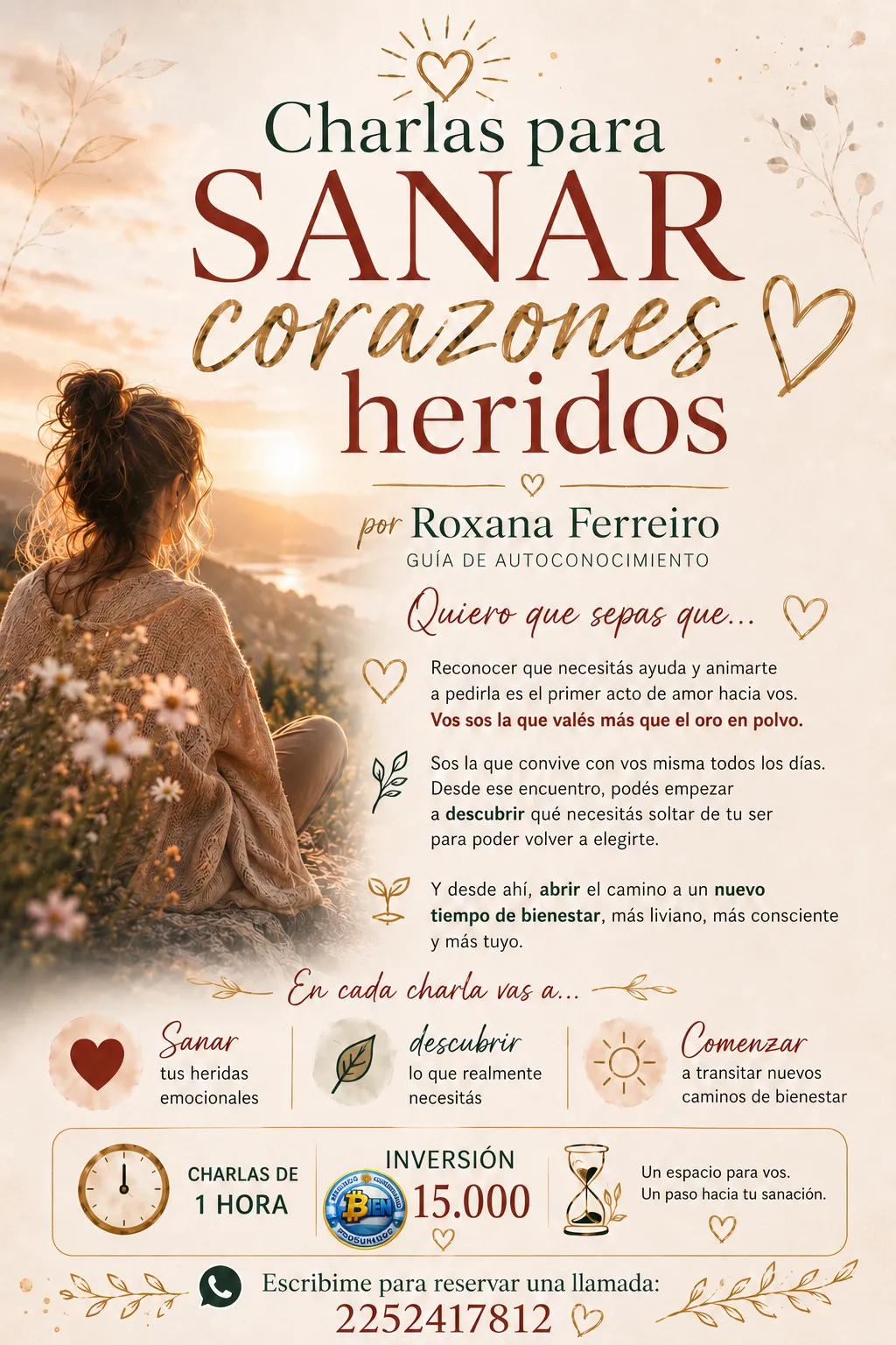 Charlas para sanar