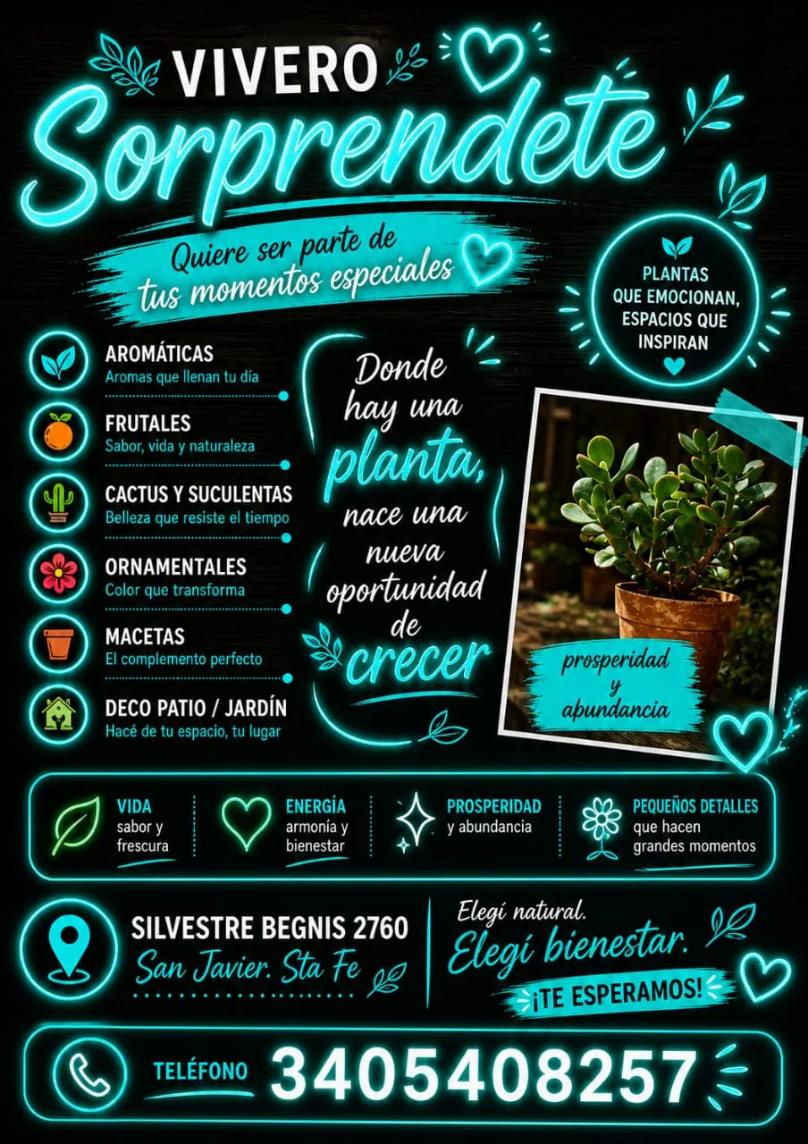 Vivero  Sorprendete