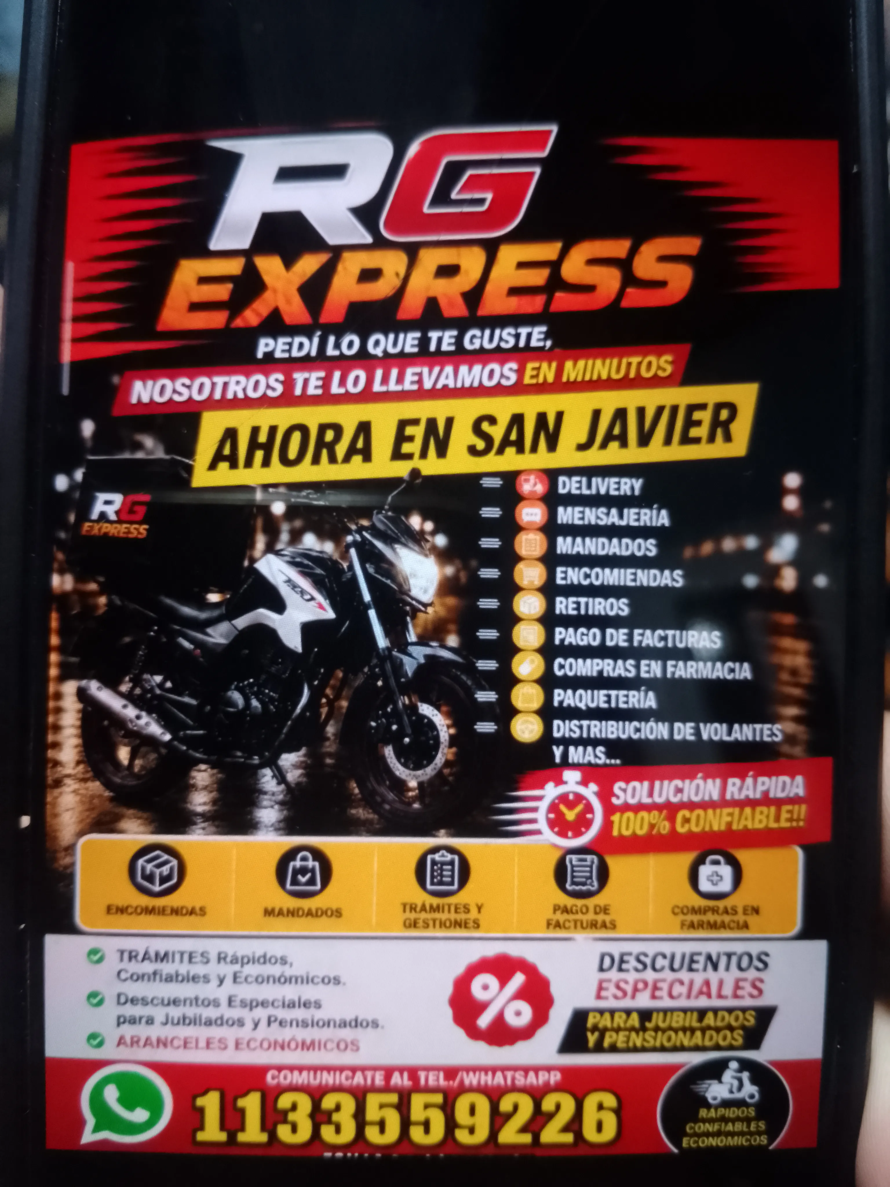 Servicio de Cadeteria