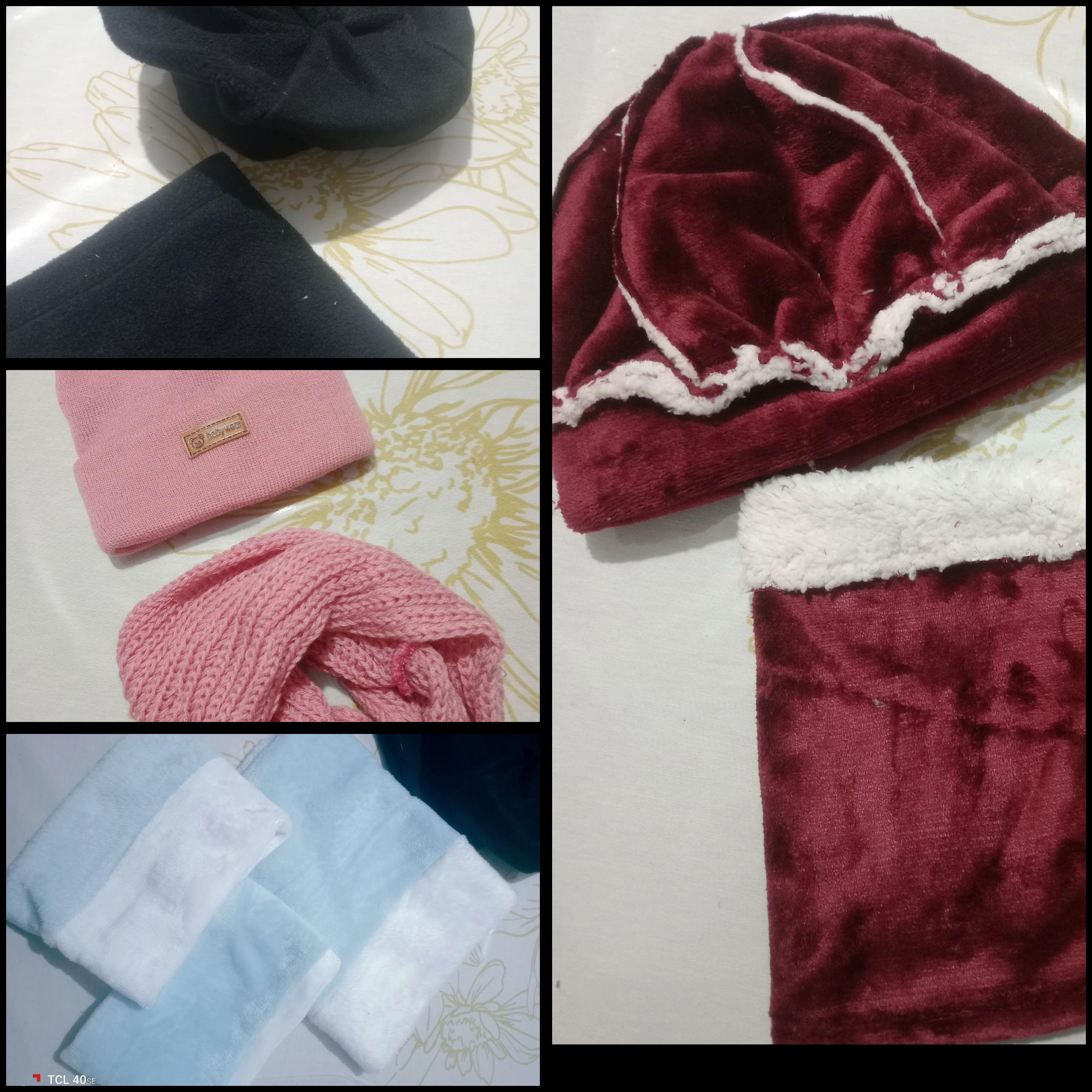 Gorritos , boinas, cuellitos