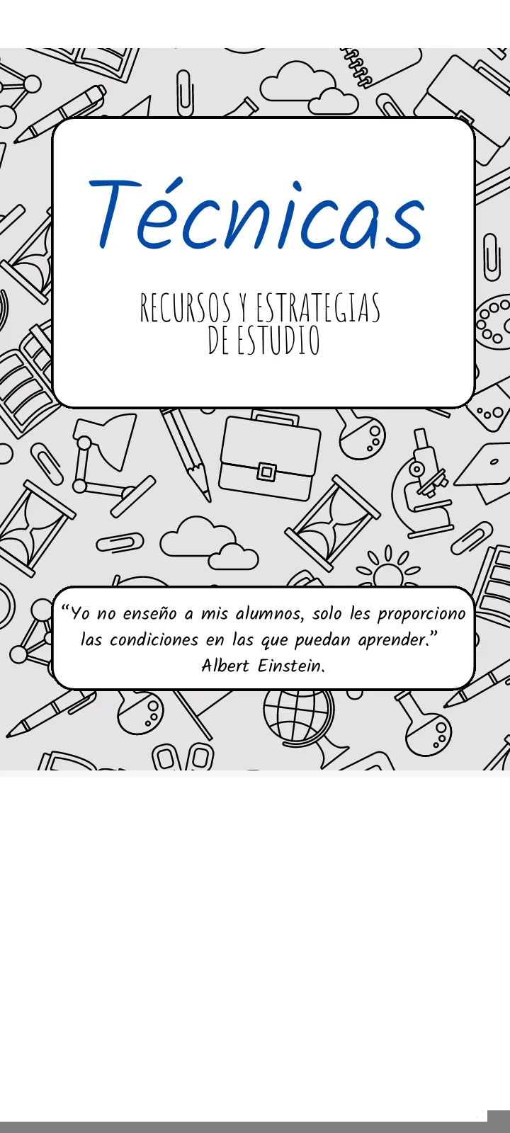 Cuadernillo de técnicas de estudio