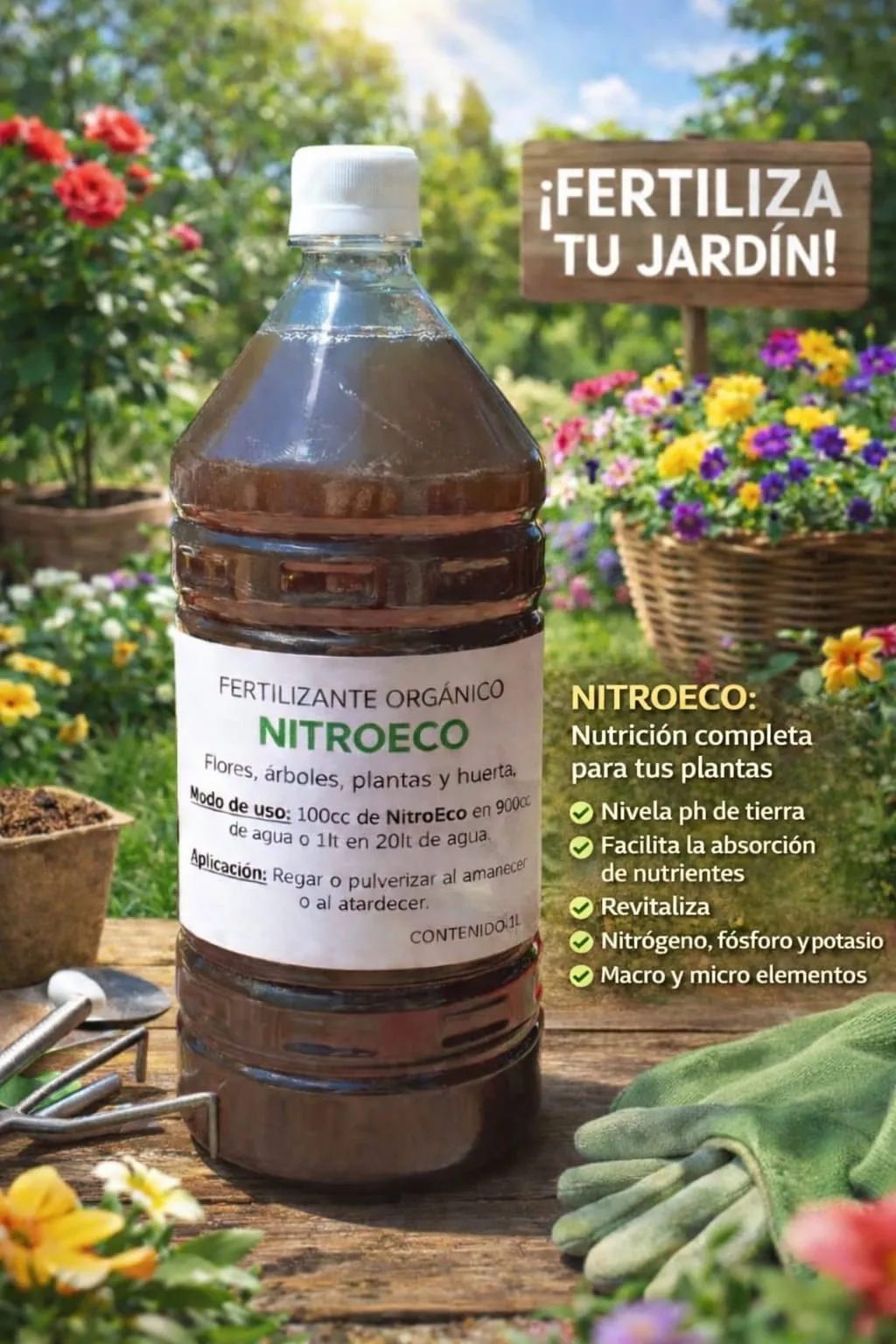 Fertilizante orgánico NitroEco