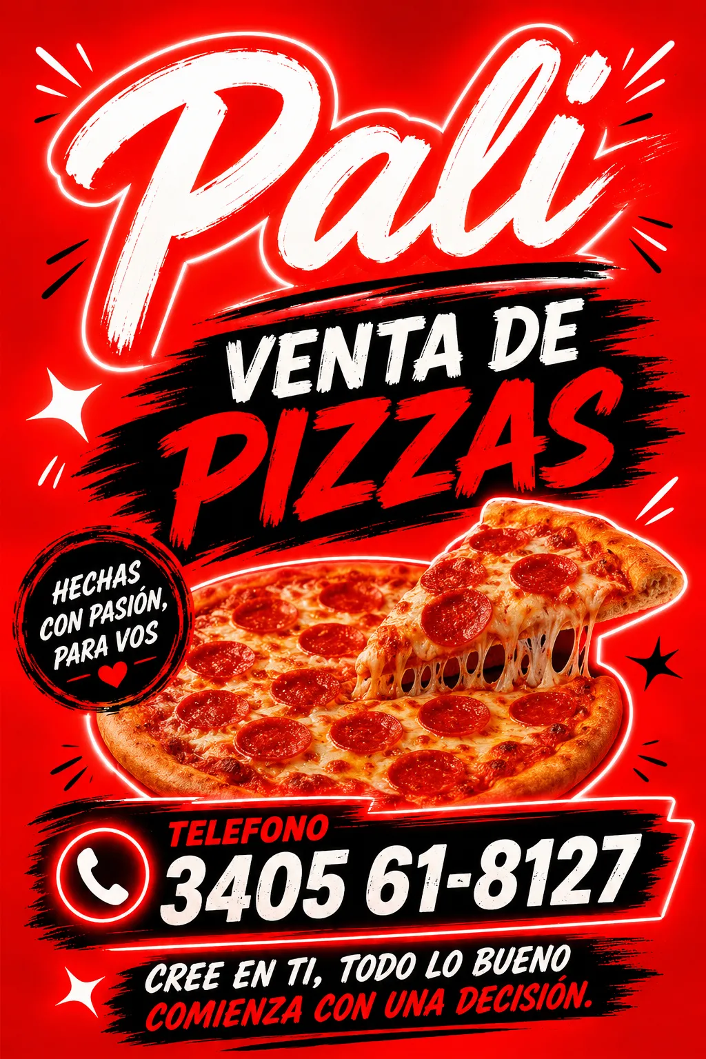 Venta de pizzas