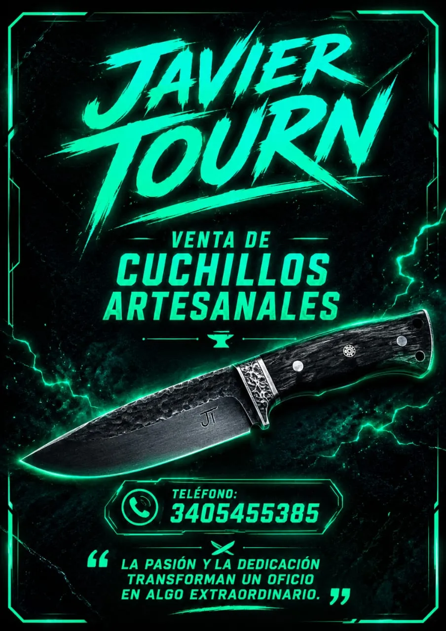 Venta de cuchillos artesanales