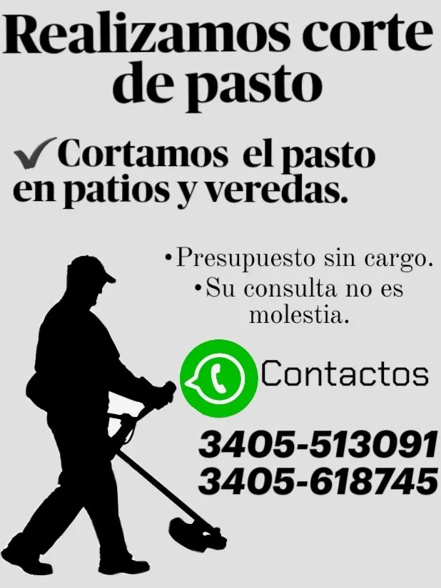 Cortador de pasto