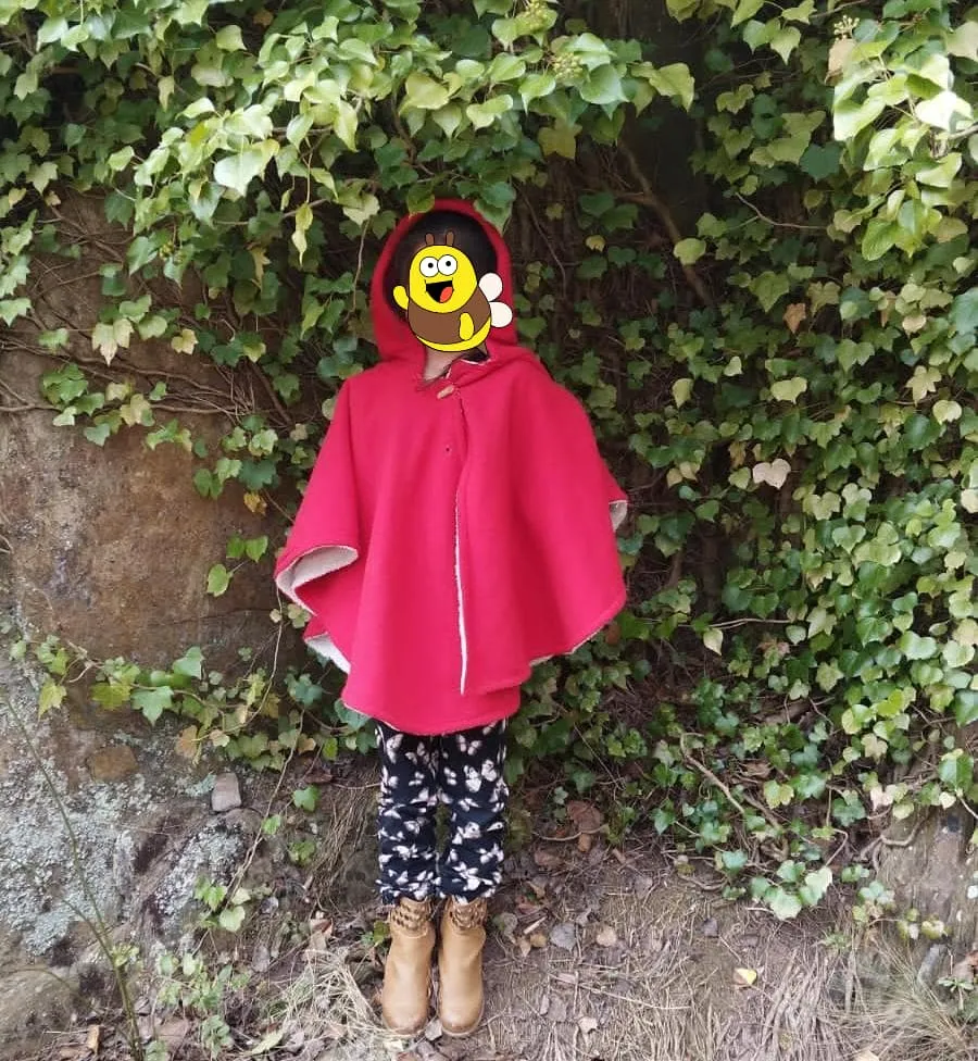 Capa para niña
