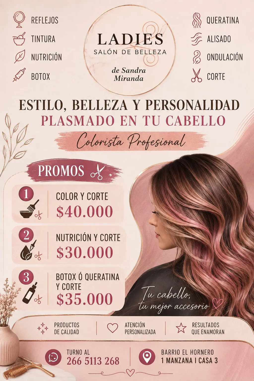 Ladies Peluquería de Sandra Miranda