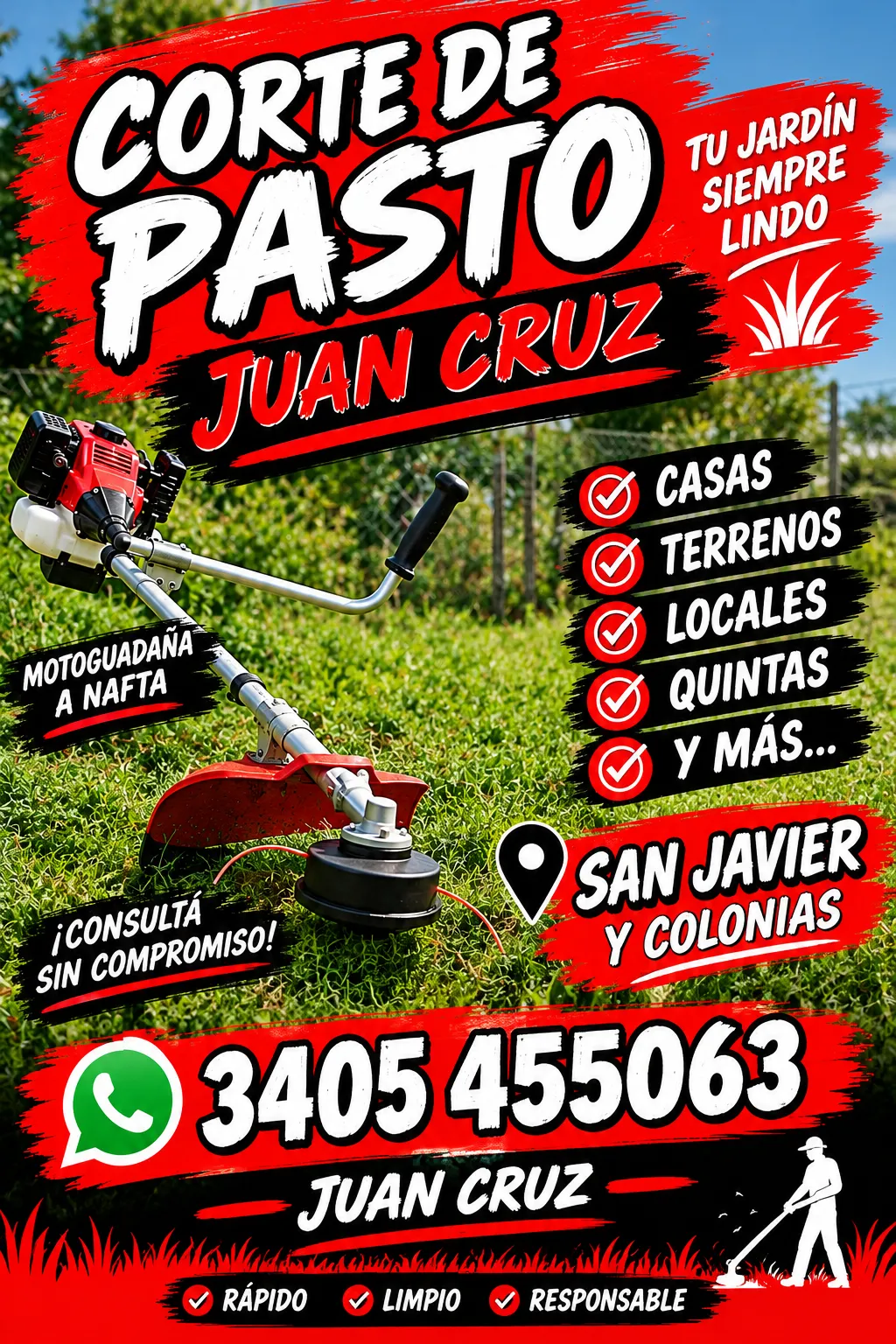 Cortador de pasto.!!